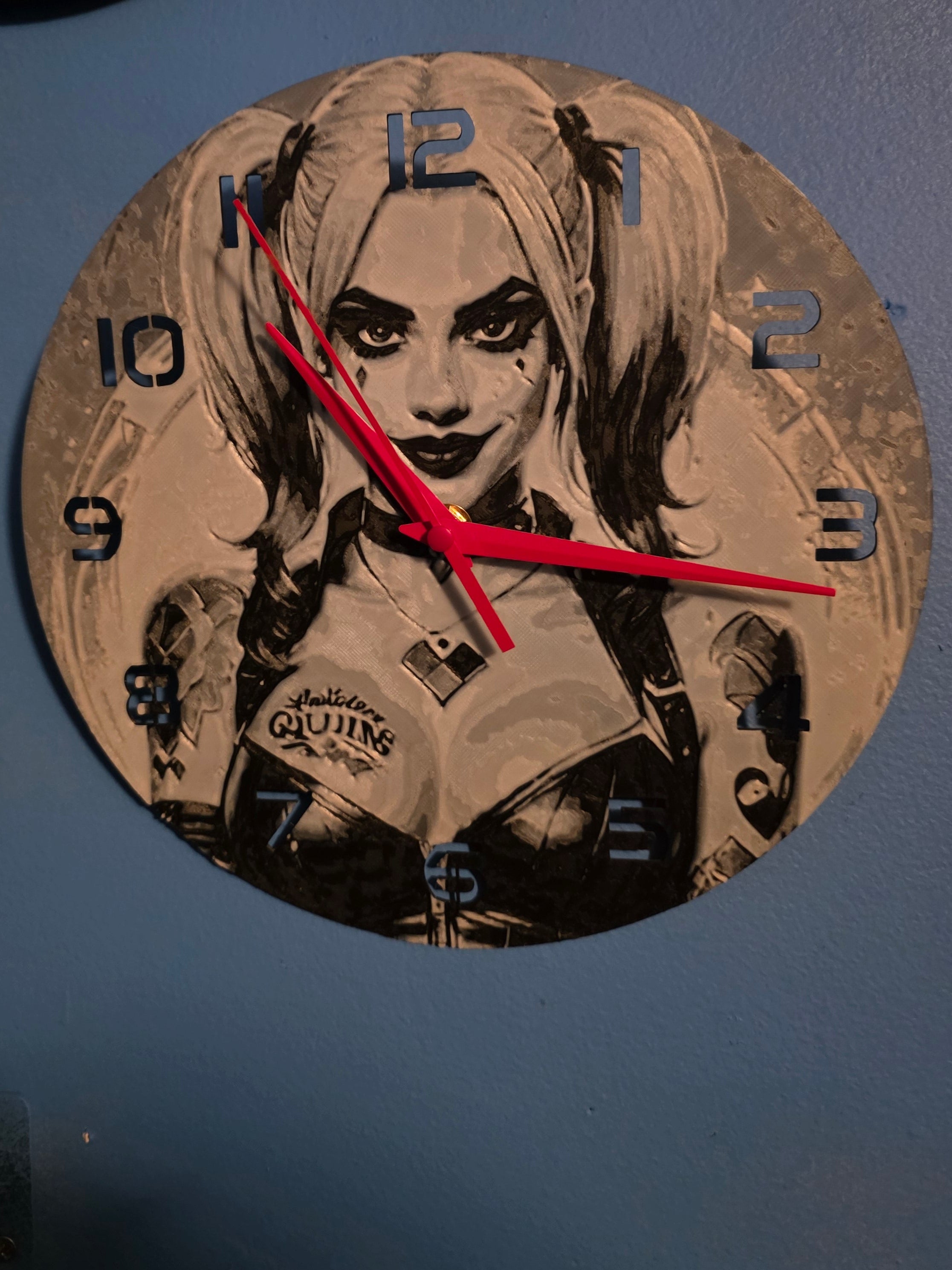 Harley Quinn Clock
