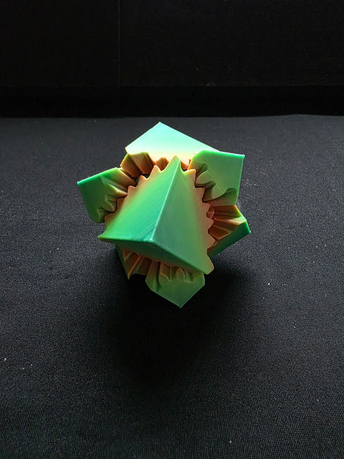 3D Printed Fidget Stress Box Spinner