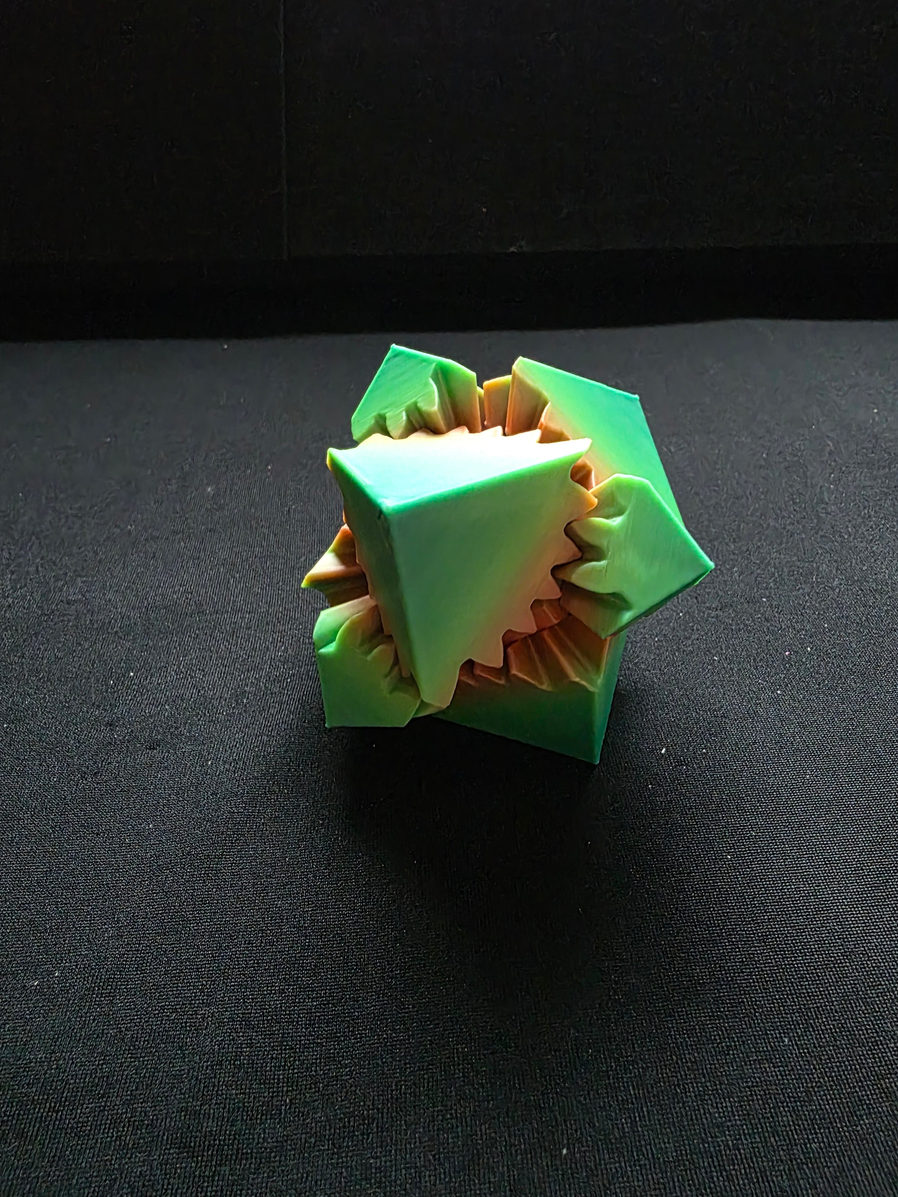 3D Printed Fidget Stress Box Spinner