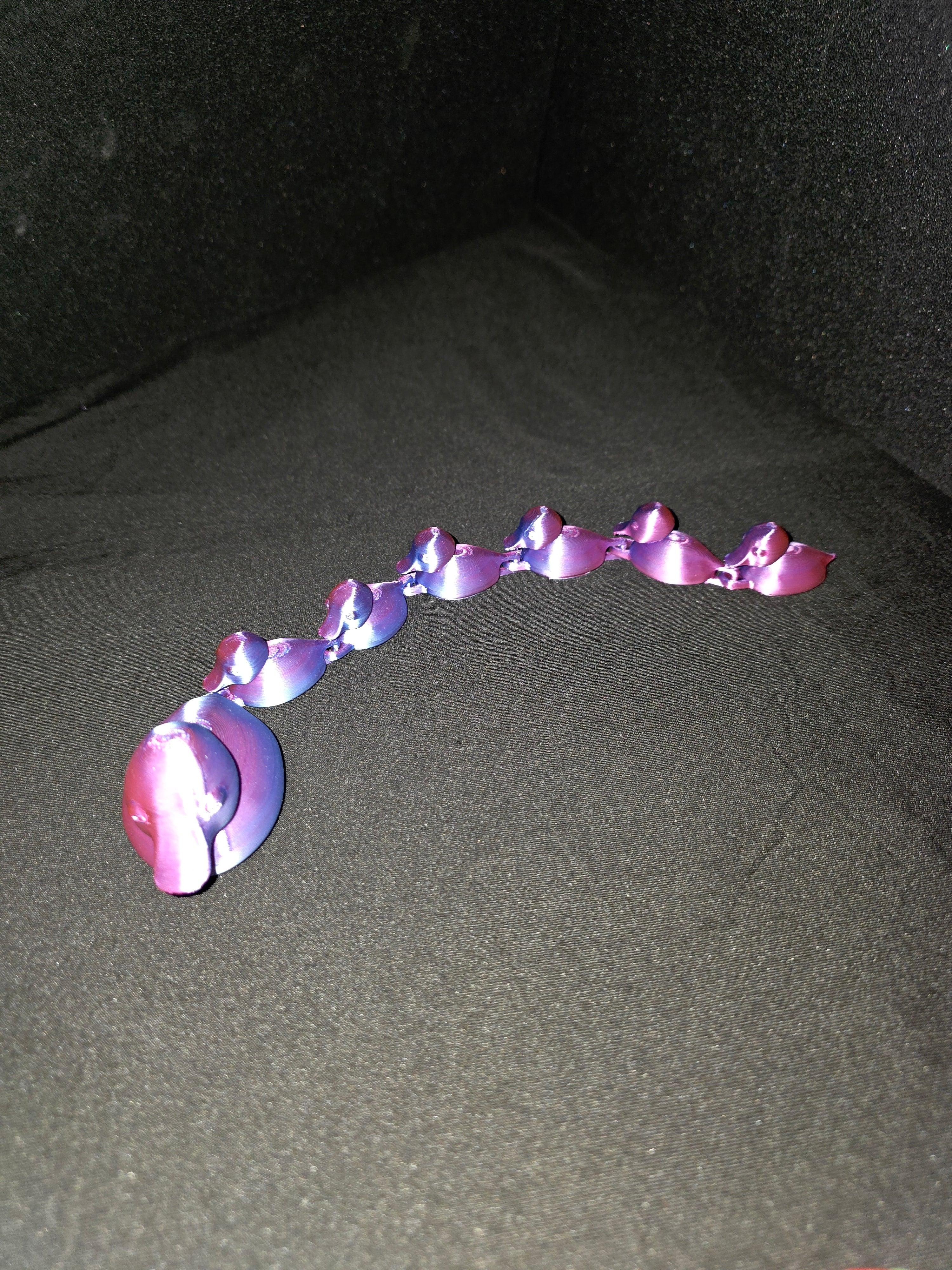 Multi-Color 3D Printed Row of Ducks