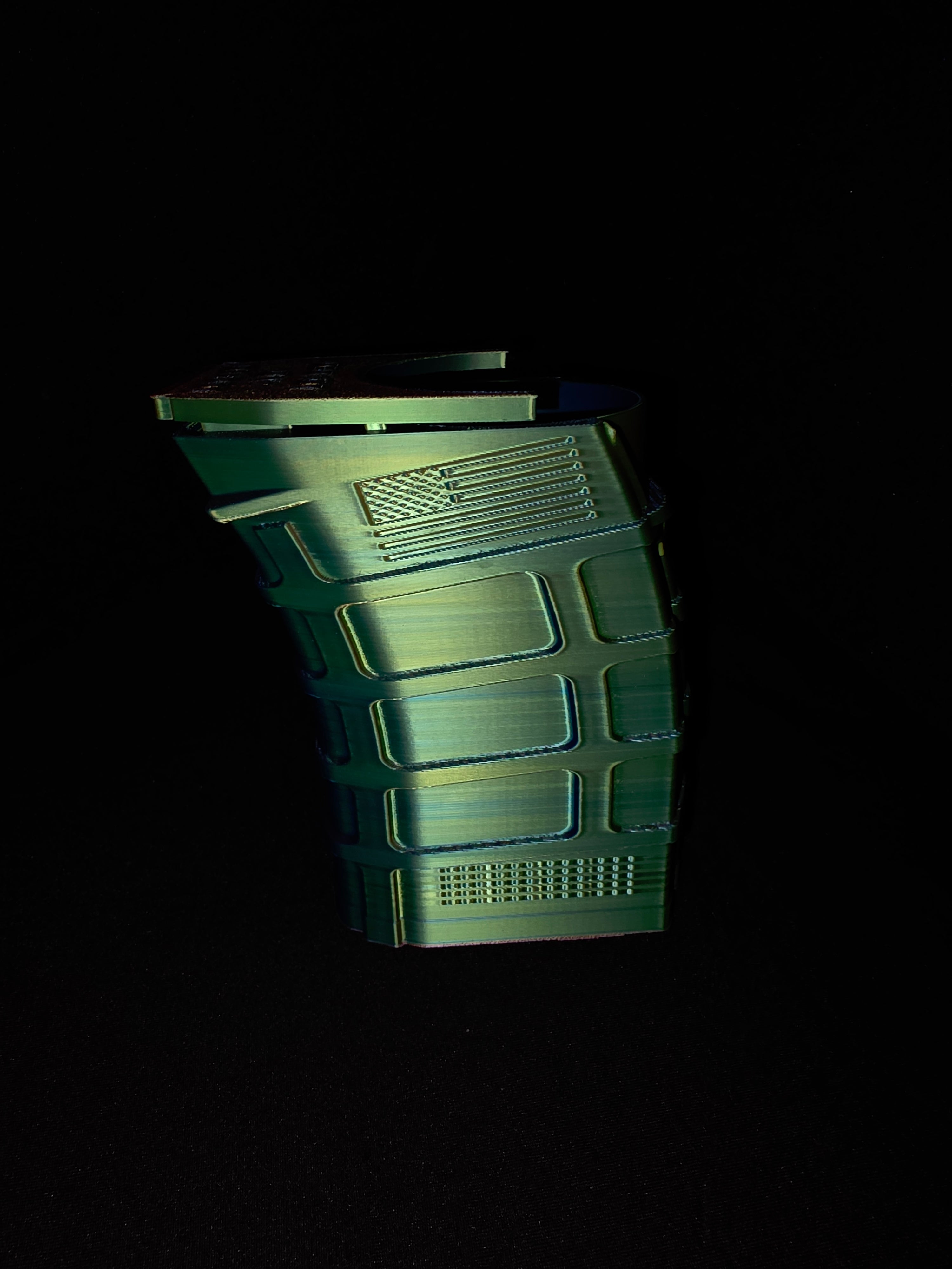 3D Printed Multi-Color Magazine Can Koozie