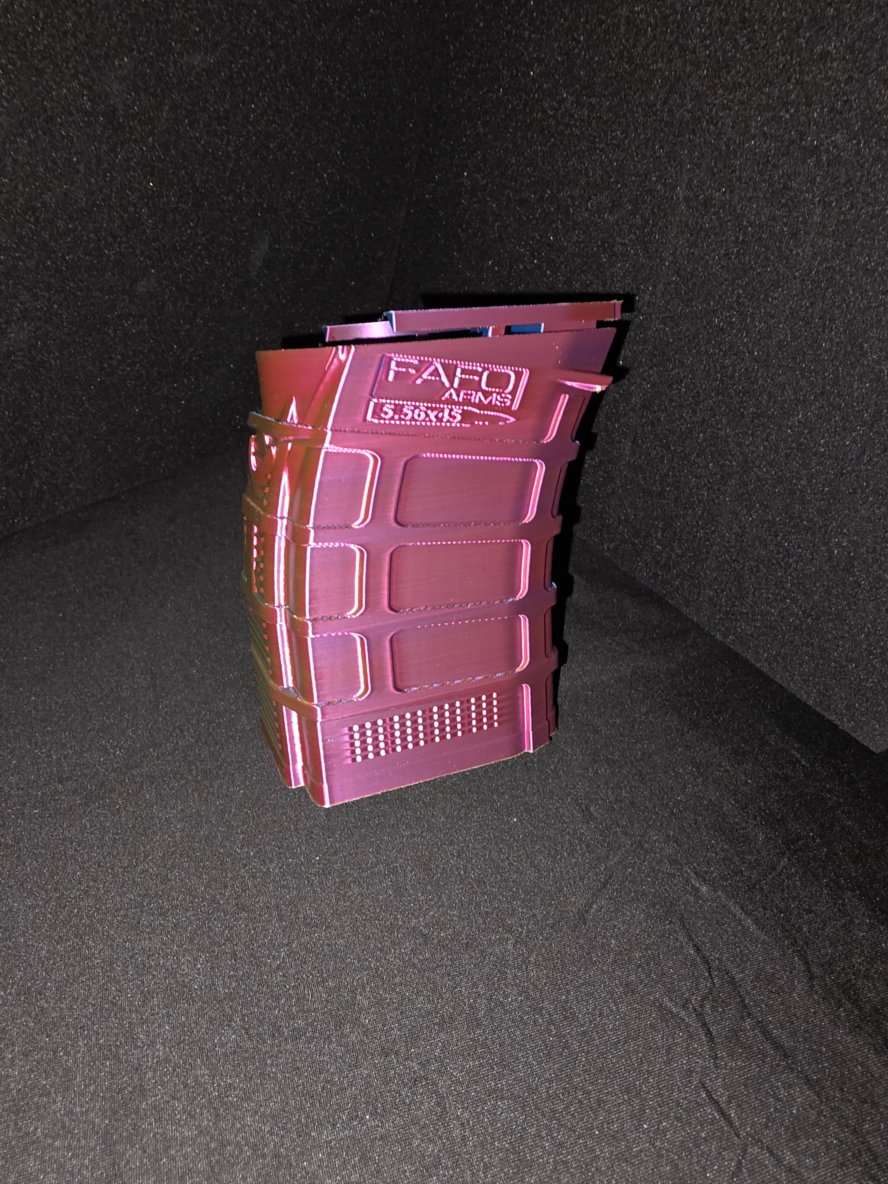 3D Printed Multi-Color Magazine Can Koozie