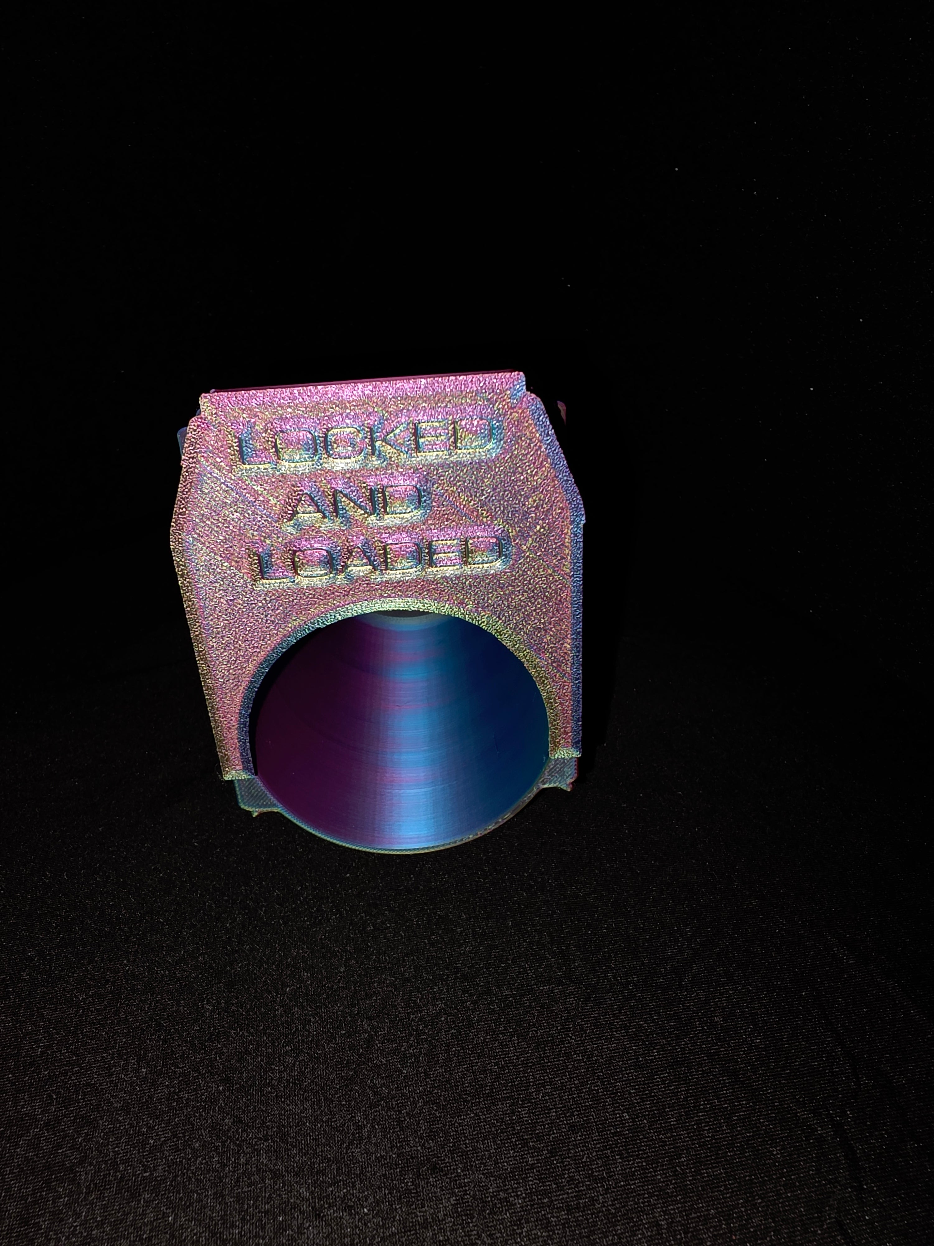 3D Printed Multi-Color Magazine Can Koozie