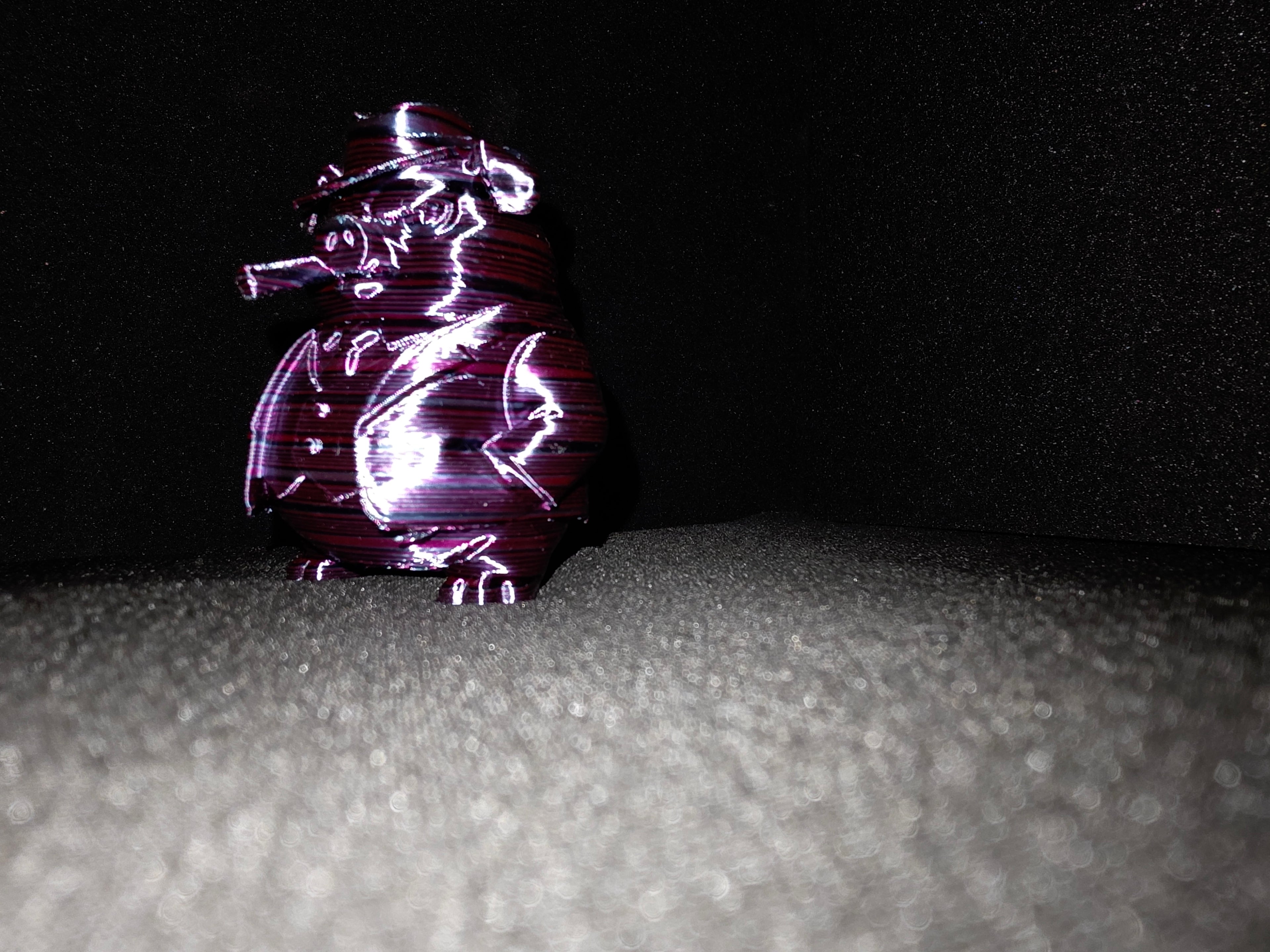 Mafia Hog – 3D Printed Multicolor Figure (~5 Inches)