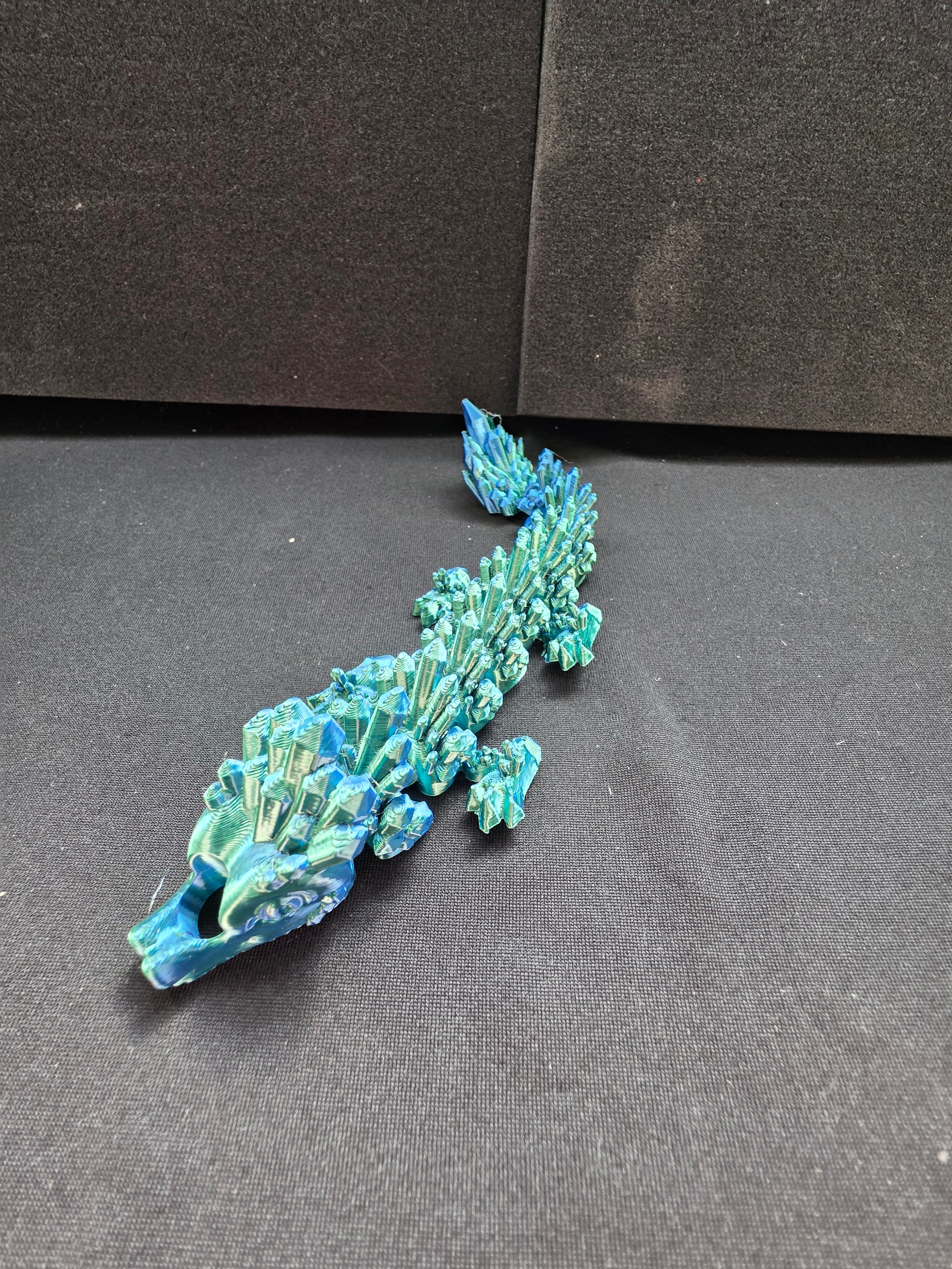 3D Printed Dragon Straw Topper for Stanley Cups