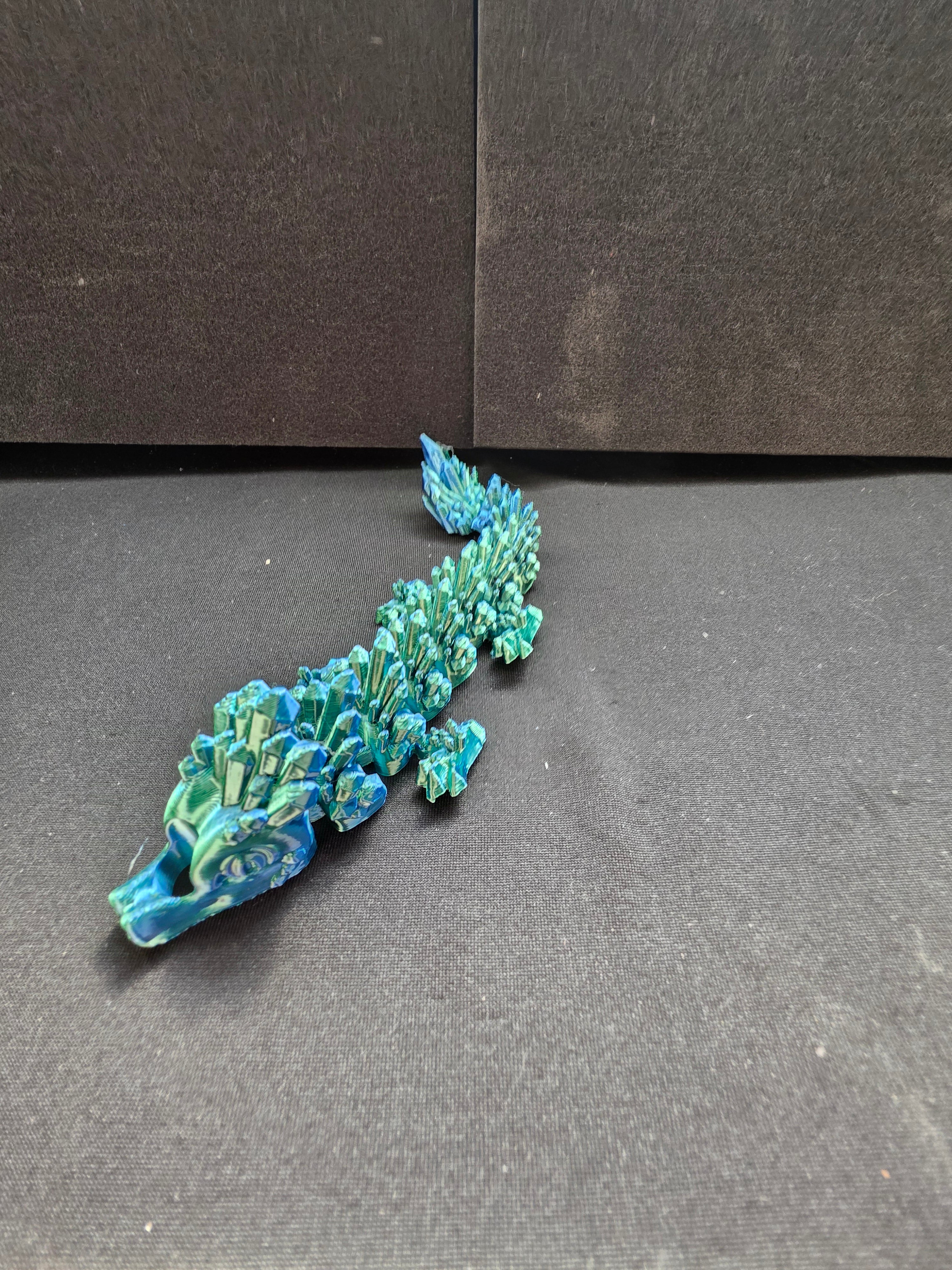 3D Printed Dragon Straw Topper for Stanley Cups